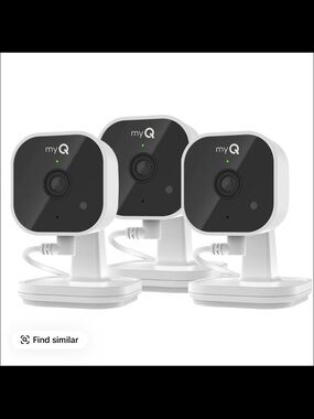 myQ Indoor Security Camera Trio - (3pack)